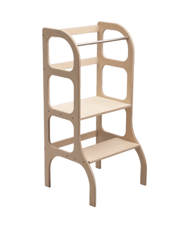 Tour d'apprentissage en bois Step up ! - Naturel - Ette Tete